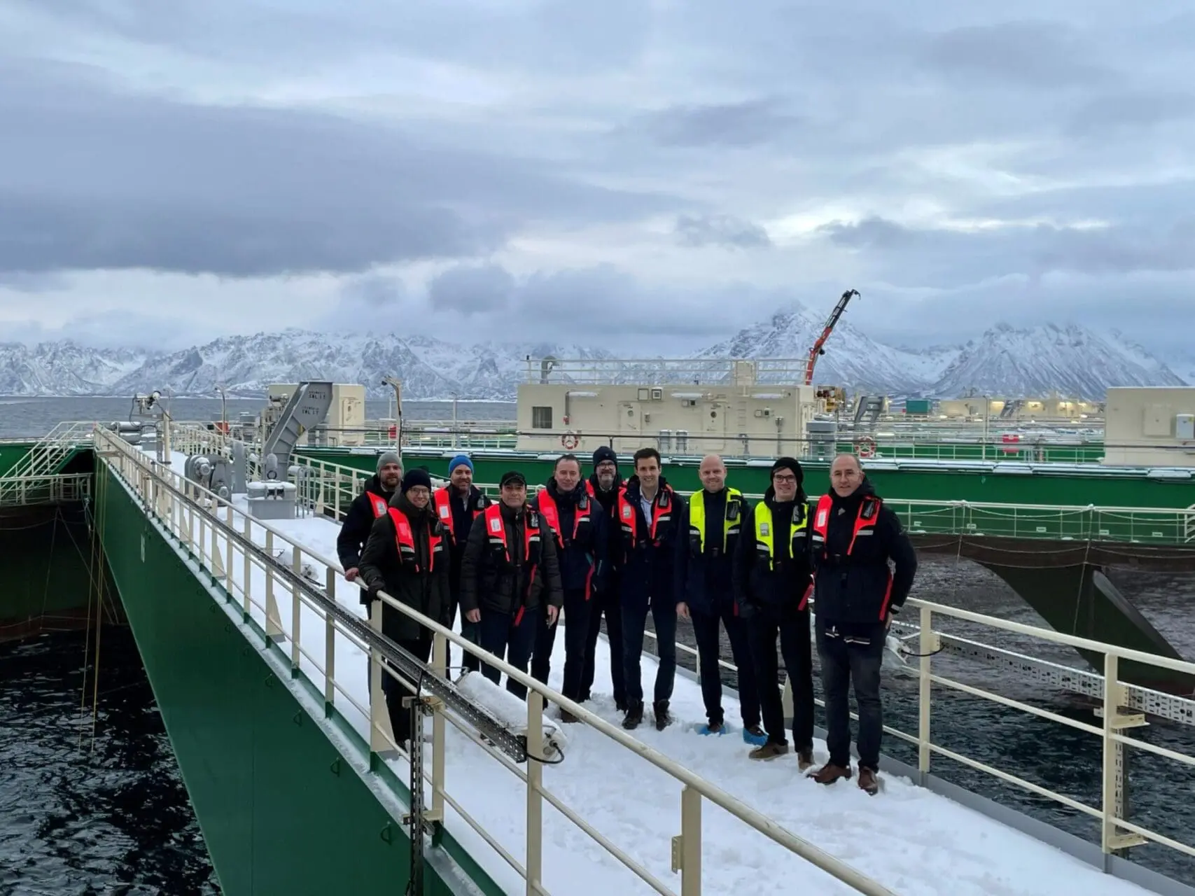 Signering av byggekontrakt for Hydra